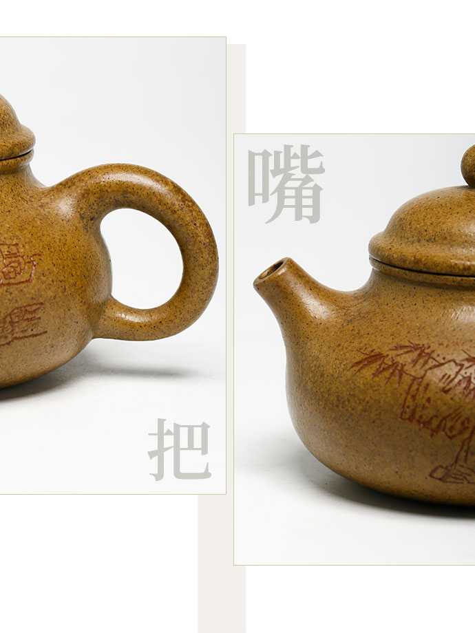 容天·380cc·龙骨金砂杨义军手制精品佳器- 壺堂砂影宜興紫砂壺